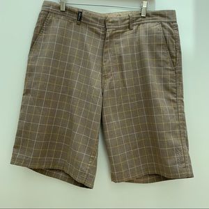 Katin Plaid Shorts Sz 36